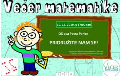 Večer matematike 2019.