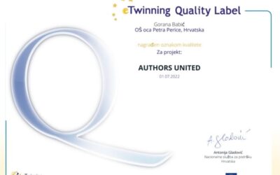 eTwinning projekt: Authors United