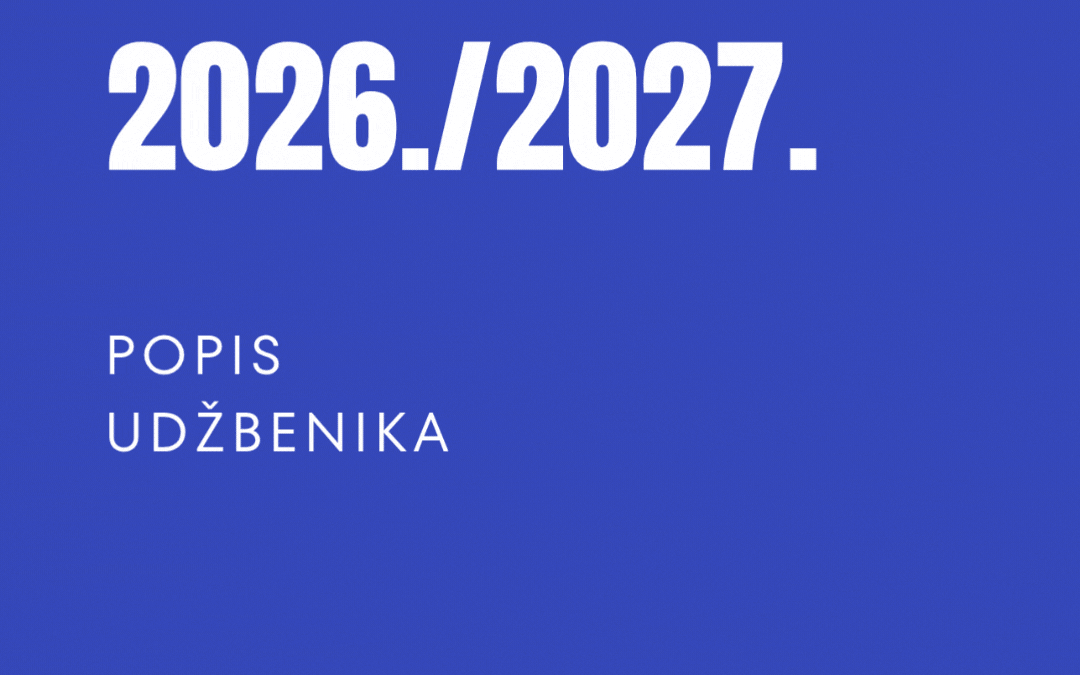 Udžbenici za šk. god. 2026./2027.